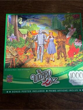 The Wizard of Oz 1000-Piece Jigsaw Puzzle by Master Pieces